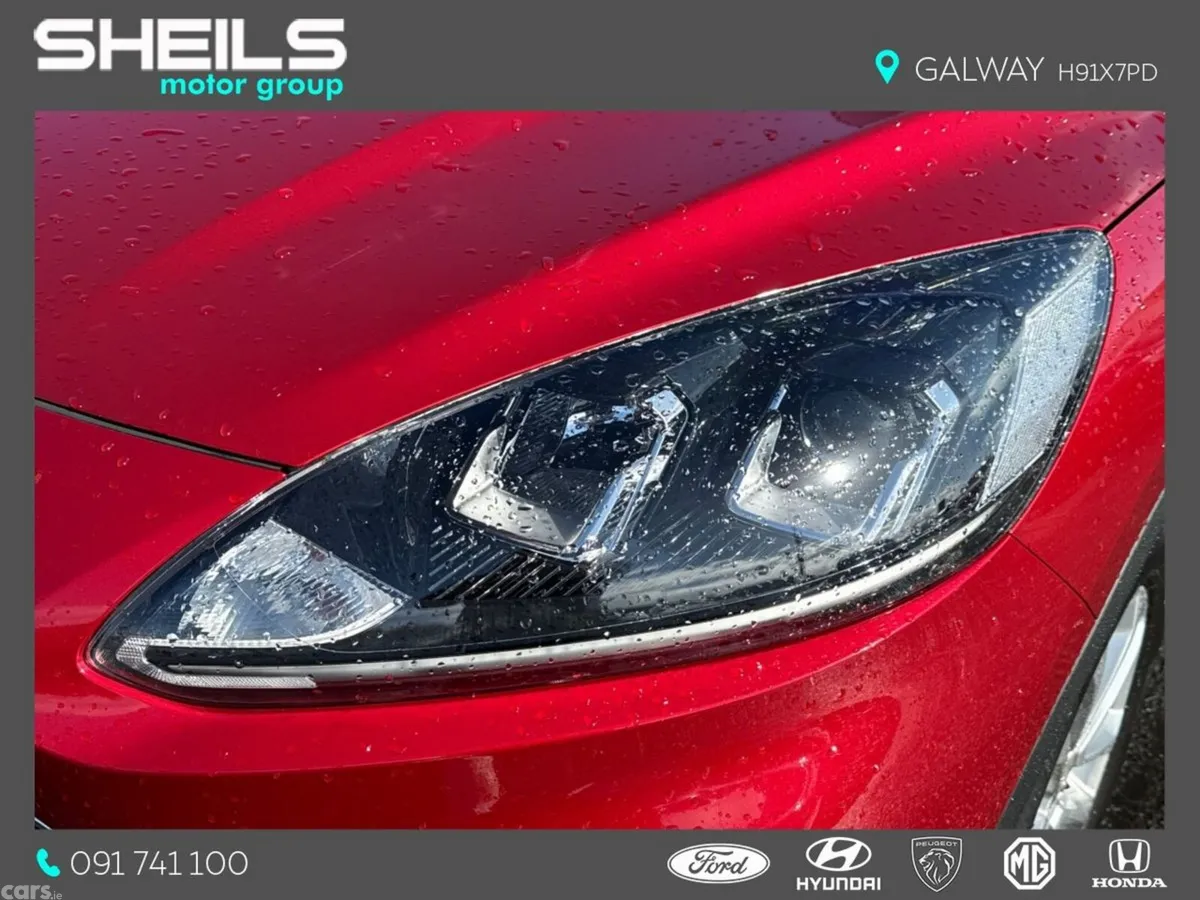 Ford Kuga SUV, Petrol Plug-in Hybrid, 2023, Red