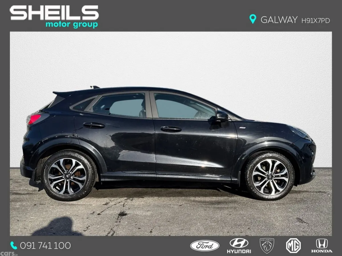 Ford Puma MPV, Petrol Hybrid, 2021, Black