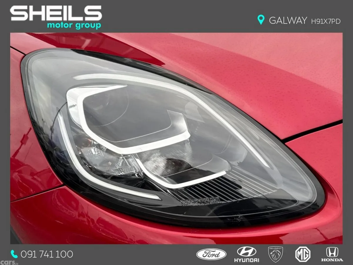 Ford Puma MPV, Petrol Hybrid, 2022, Red