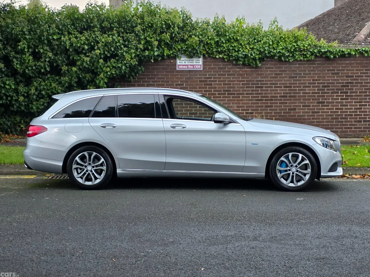 Mercedes-Benz C-Class Estate, Petrol Plug-in Hybrid, 2016, Silver