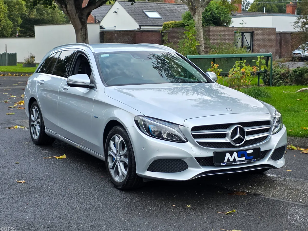 Mercedes-Benz C-Class Estate, Petrol Plug-in Hybrid, 2016, Silver