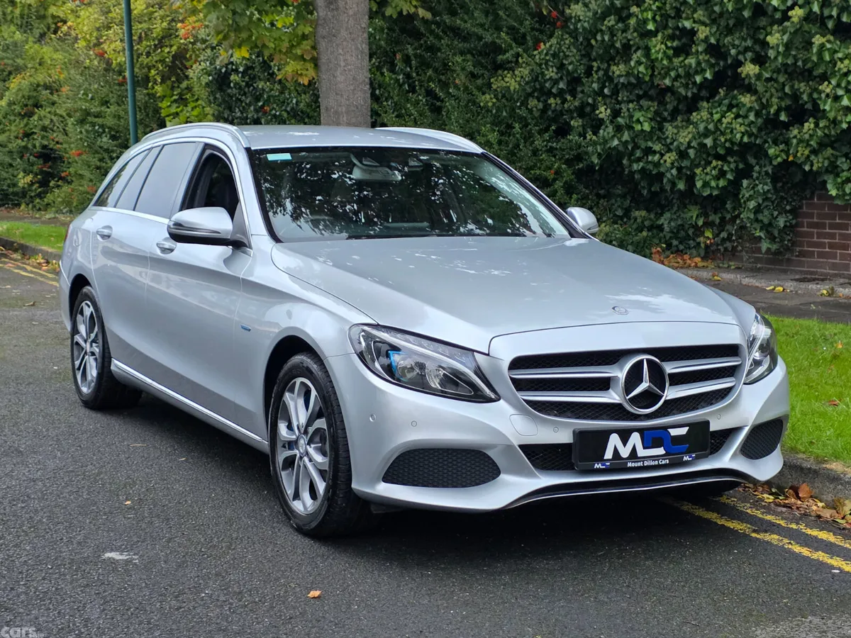 Mercedes-Benz C-Class Estate, Petrol Plug-in Hybrid, 2016, Silver