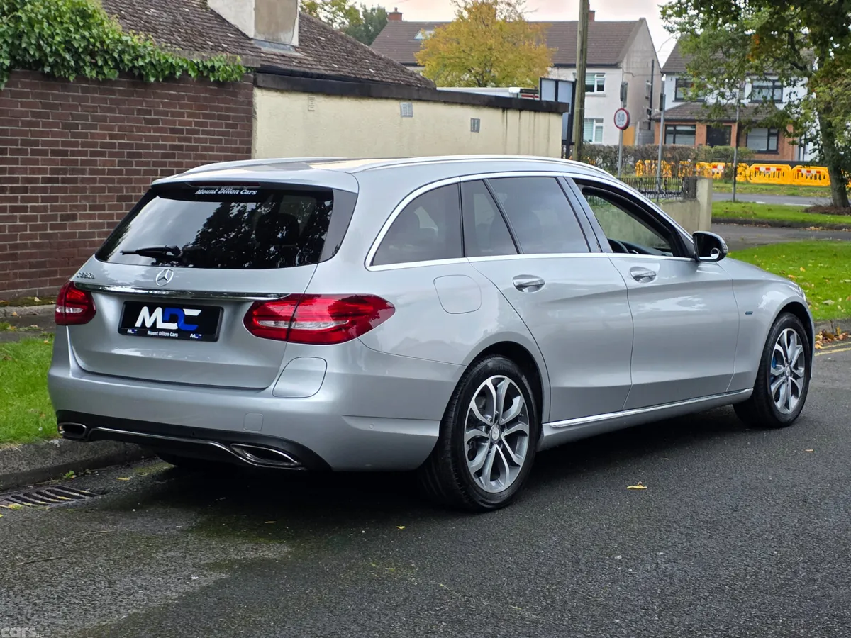 Mercedes-Benz C-Class Estate, Petrol Plug-in Hybrid, 2016, Silver