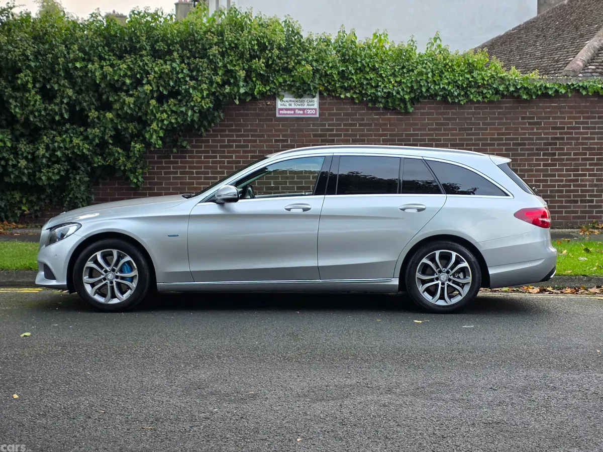 Mercedes-Benz C-Class Estate, Petrol Plug-in Hybrid, 2016, Silver