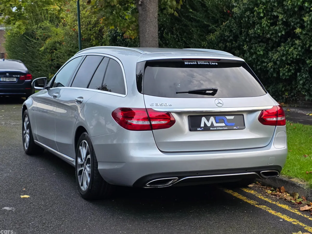 Mercedes-Benz C-Class Estate, Petrol Plug-in Hybrid, 2016, Silver