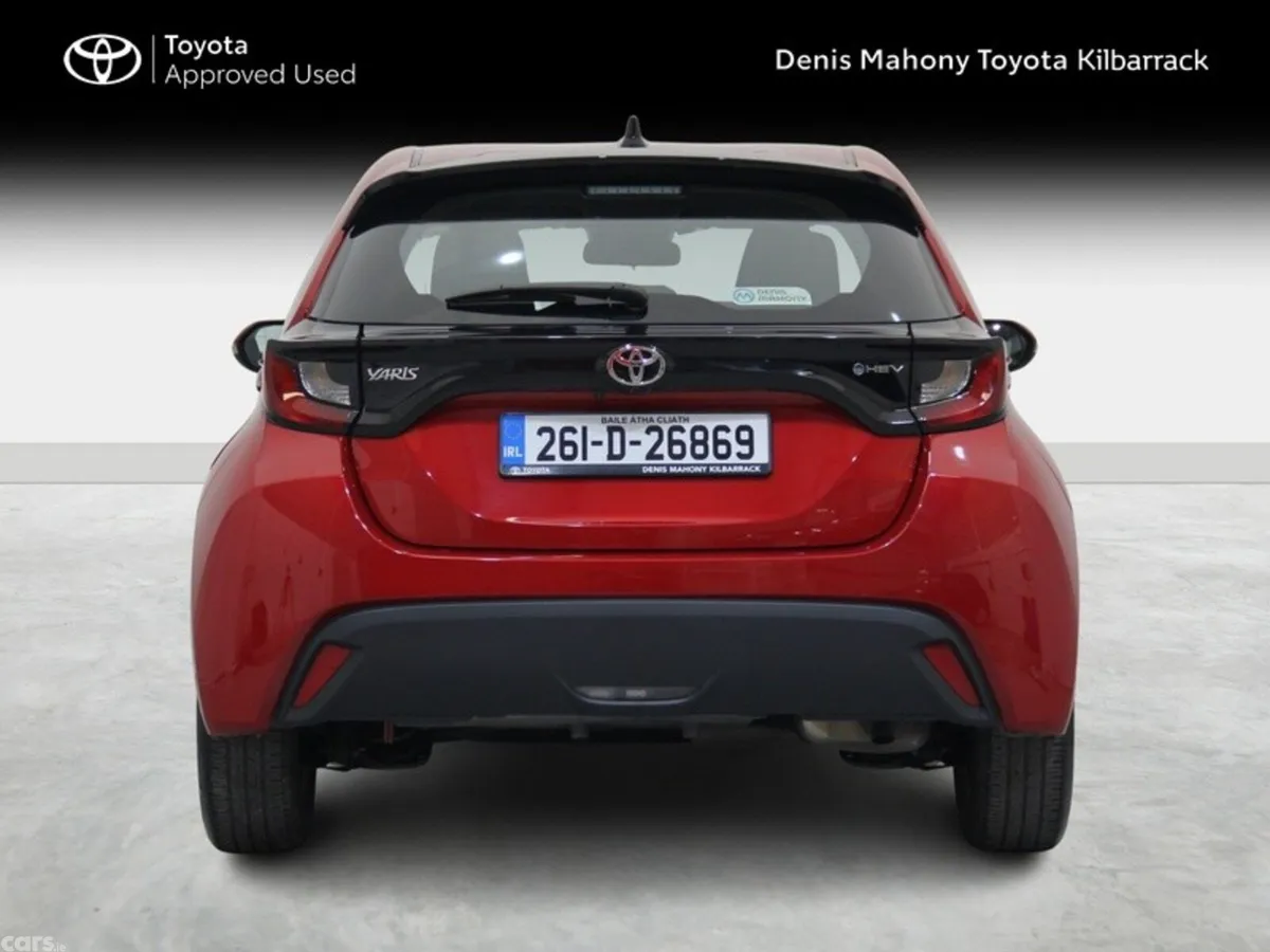 Toyota Yaris Hatchback, Petrol Hybrid, 2026, Red