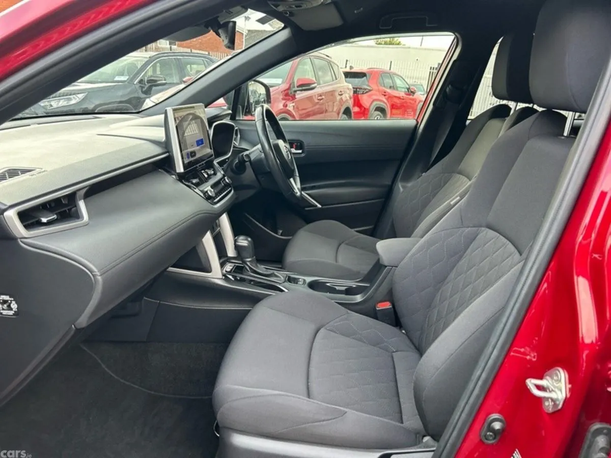 Toyota Corolla Cross SUV, Petrol Hybrid, 2024, Red