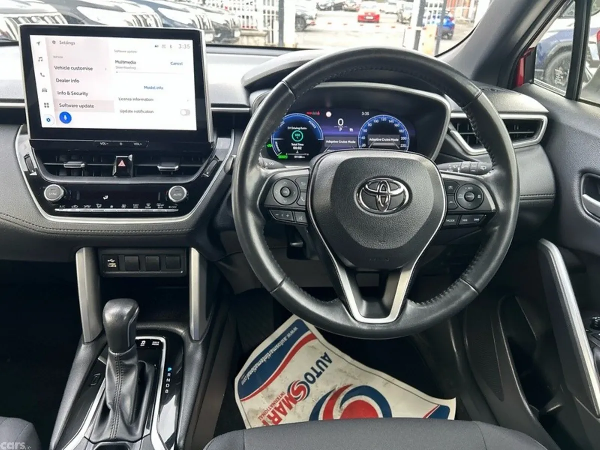 Toyota Corolla Cross SUV, Petrol Hybrid, 2024, Red
