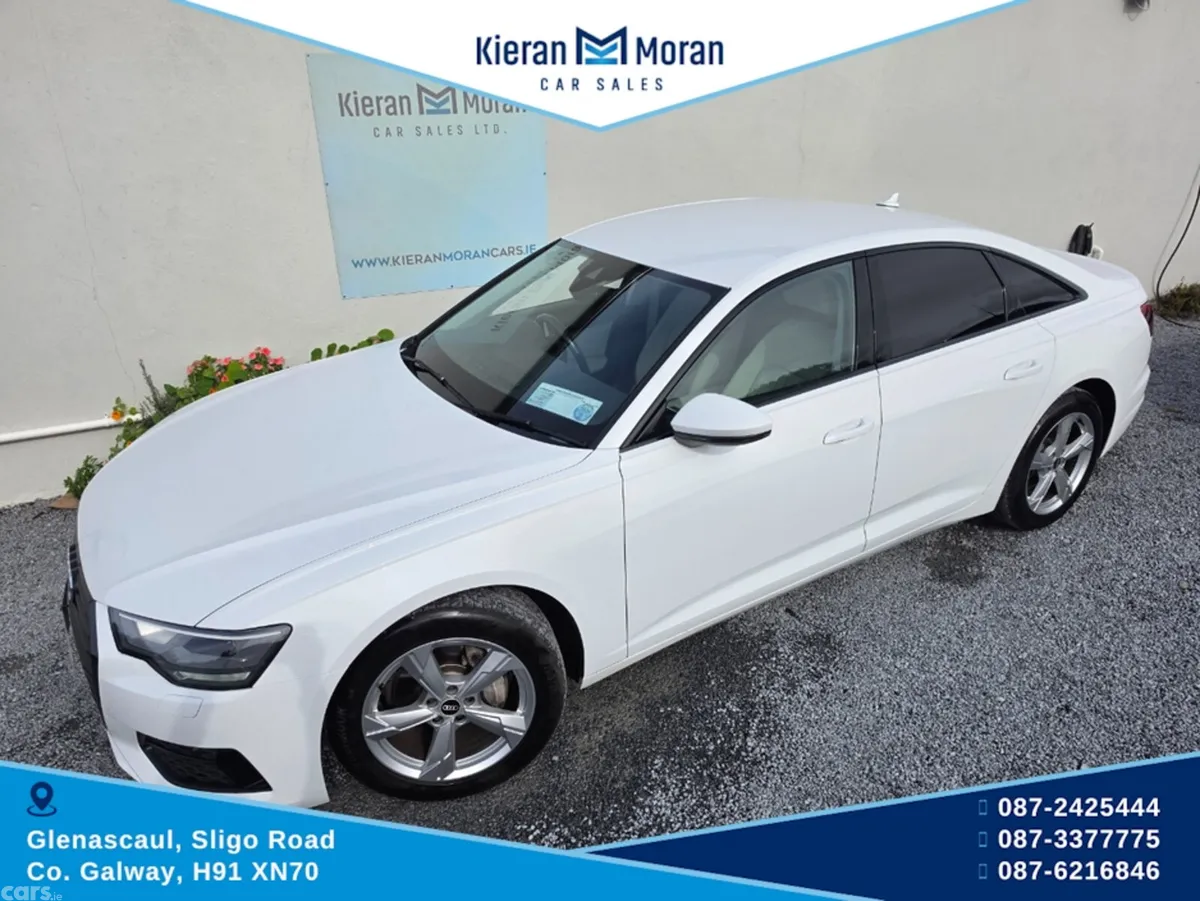Audi A6 Saloon, Diesel, 2021, White