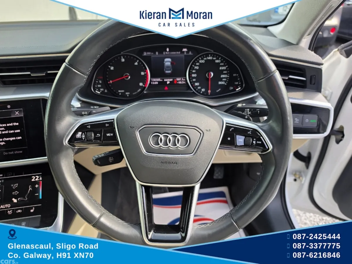 Audi A6 Saloon, Diesel, 2021, White
