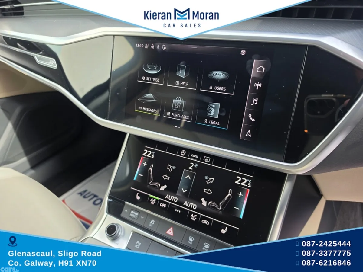 Audi A6 Saloon, Diesel, 2021, White