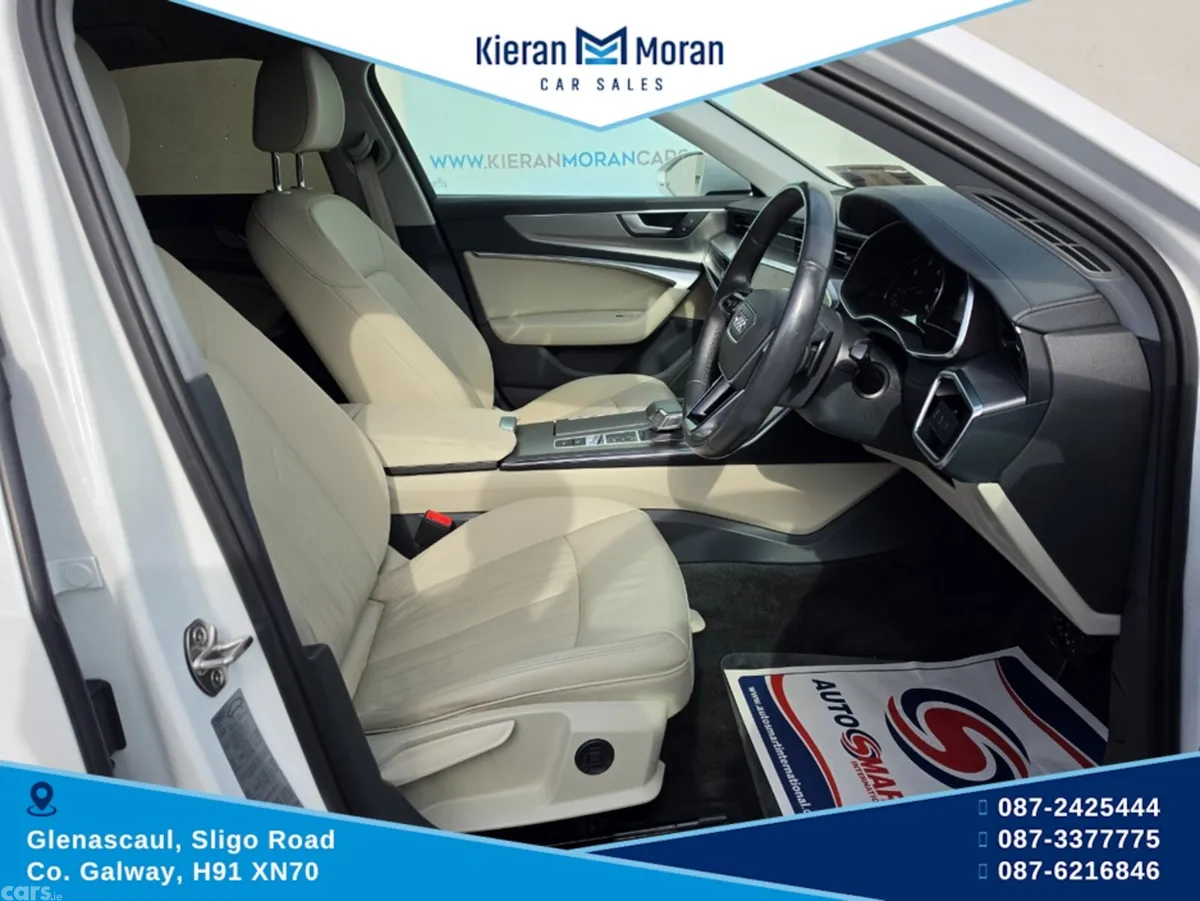 Audi A6 Saloon, Diesel, 2021, White