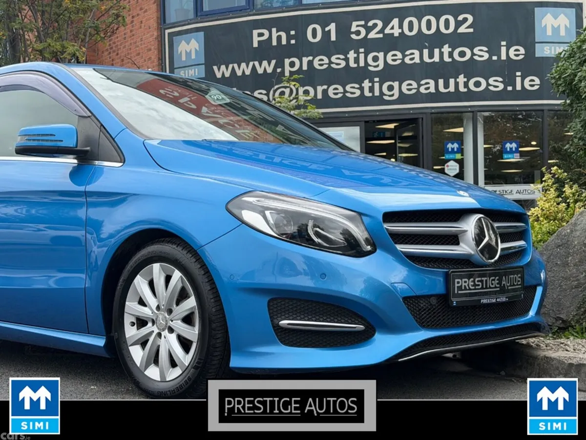 Mercedes-Benz B-Class Hatchback, Petrol, 2015, Blue