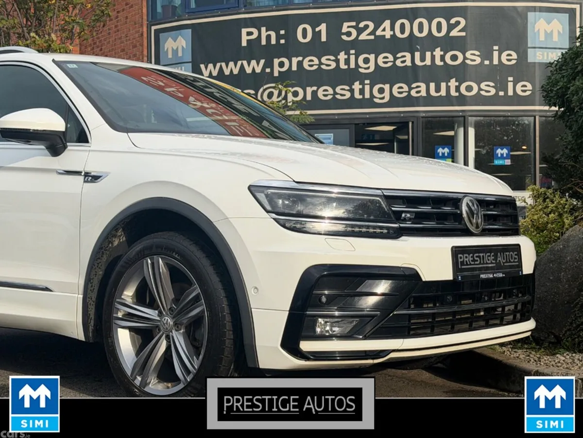 Volkswagen Tiguan SUV, Diesel, 2018, White