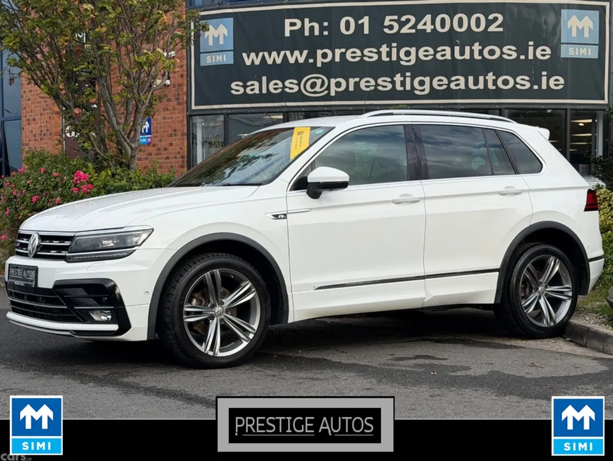 Volkswagen Tiguan SUV, Diesel, 2018, White