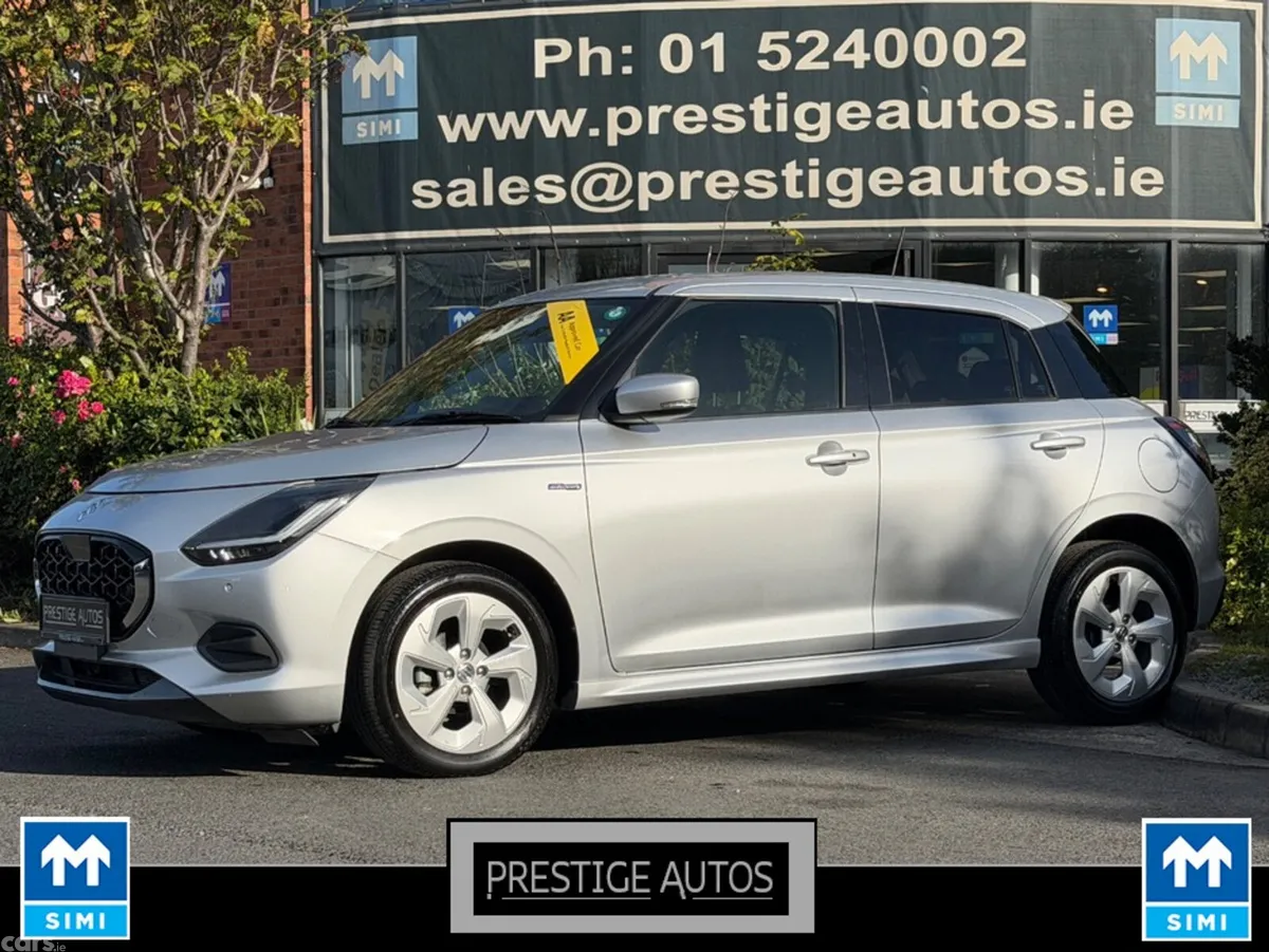 Suzuki Swift Hatchback, Petrol Hybrid, 2023, Silver
