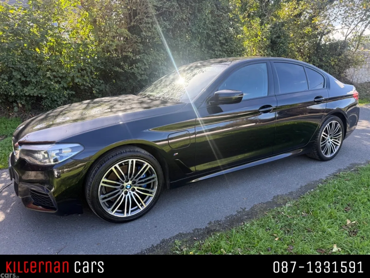 BMW 5-Series Saloon, Petrol Plug-in Hybrid, 2020, Black