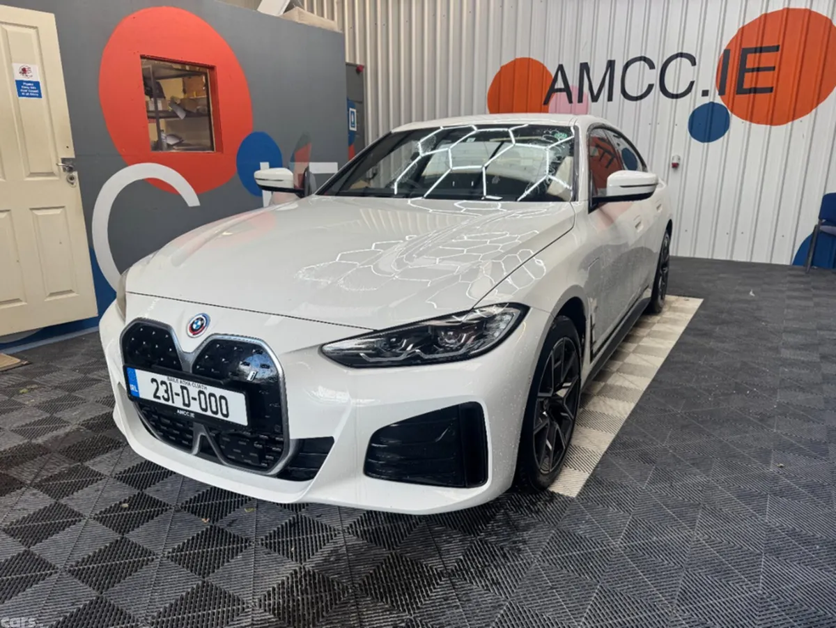 BMW i4 Saloon, Electric, 2023, White