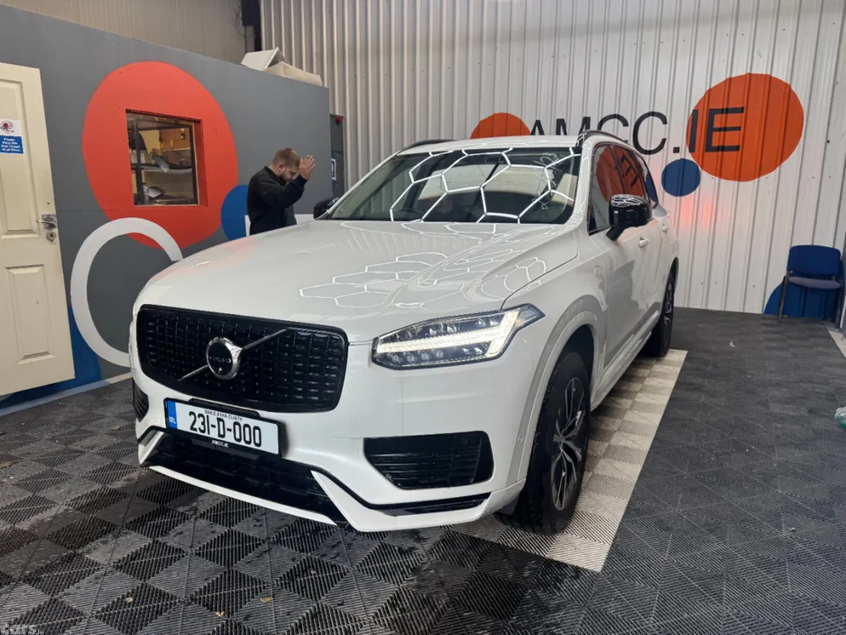 Volvo XC90 SUV, Petrol Plug-in Hybrid, 2023, White