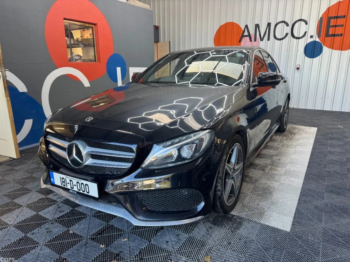 Mercedes-Benz C-Class Saloon, Petrol, 2018, Black
