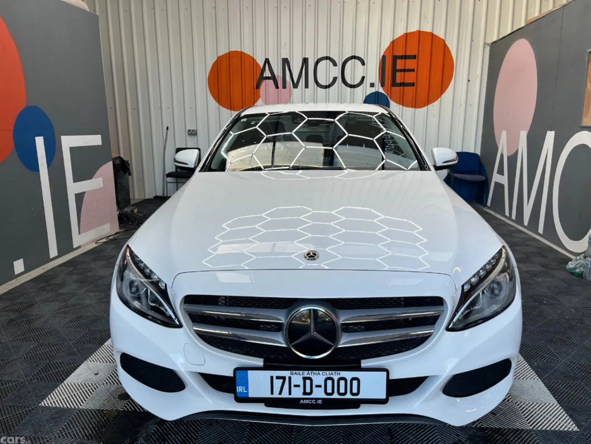Mercedes-Benz C-Class Saloon, Petrol, 2017, White