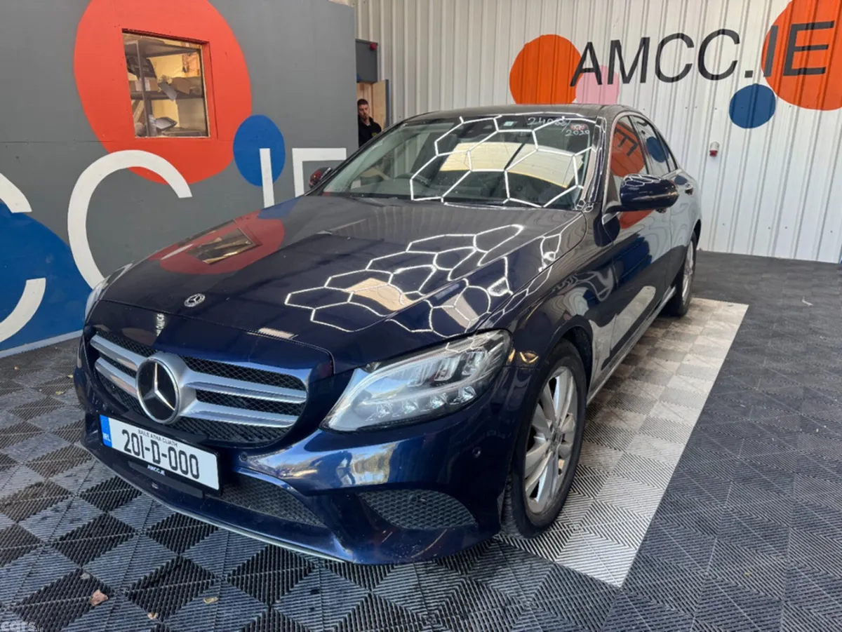 Mercedes-Benz C-Class Saloon, Petrol, 2020, Blue