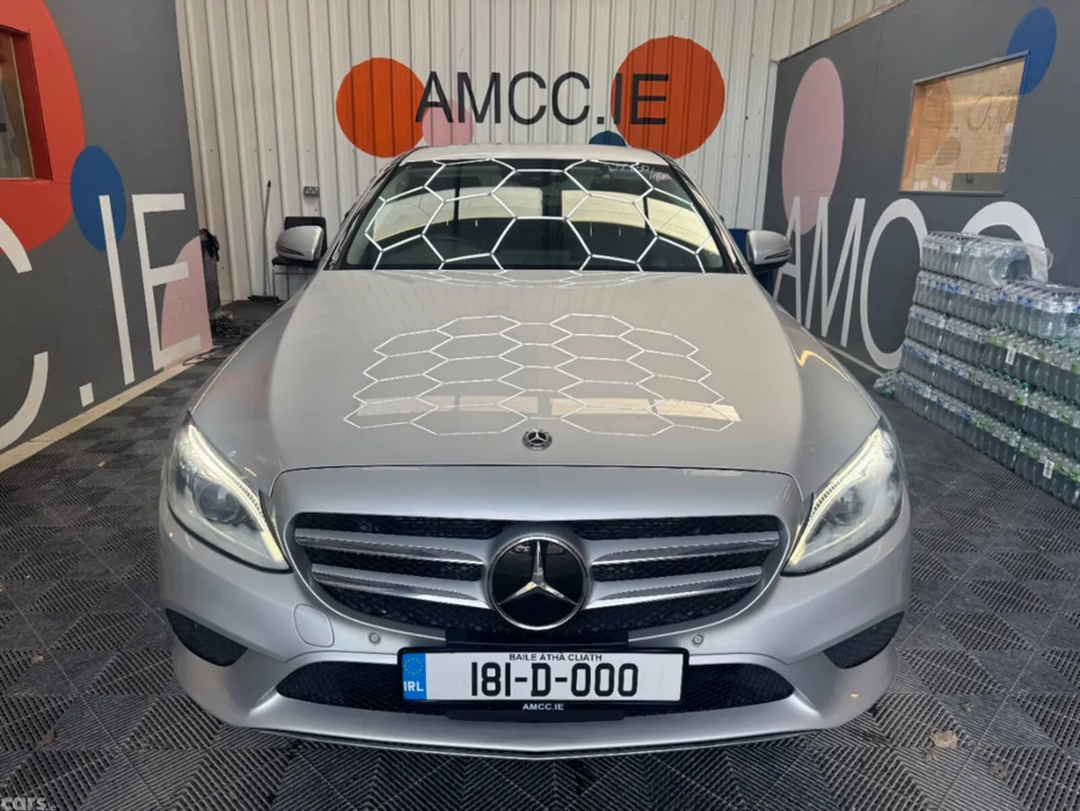 Mercedes-Benz C-Class Saloon, Petrol, 2018, Silver