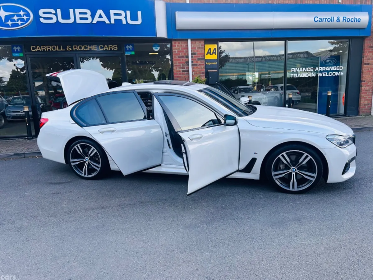 BMW 7-Series Saloon, Petrol Plug-in Hybrid, 2017, White