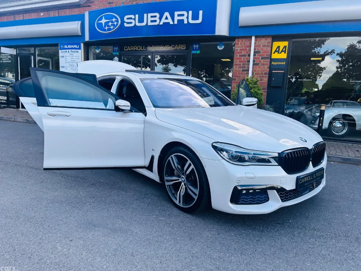 BMW 7-Series Saloon, Petrol Plug-in Hybrid, 2017, White