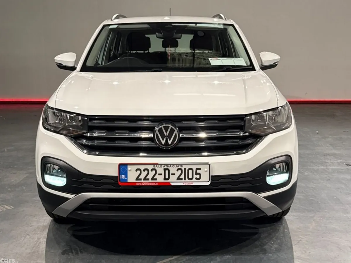 Volkswagen T-Cross Hatchback, Petrol, 2022, White