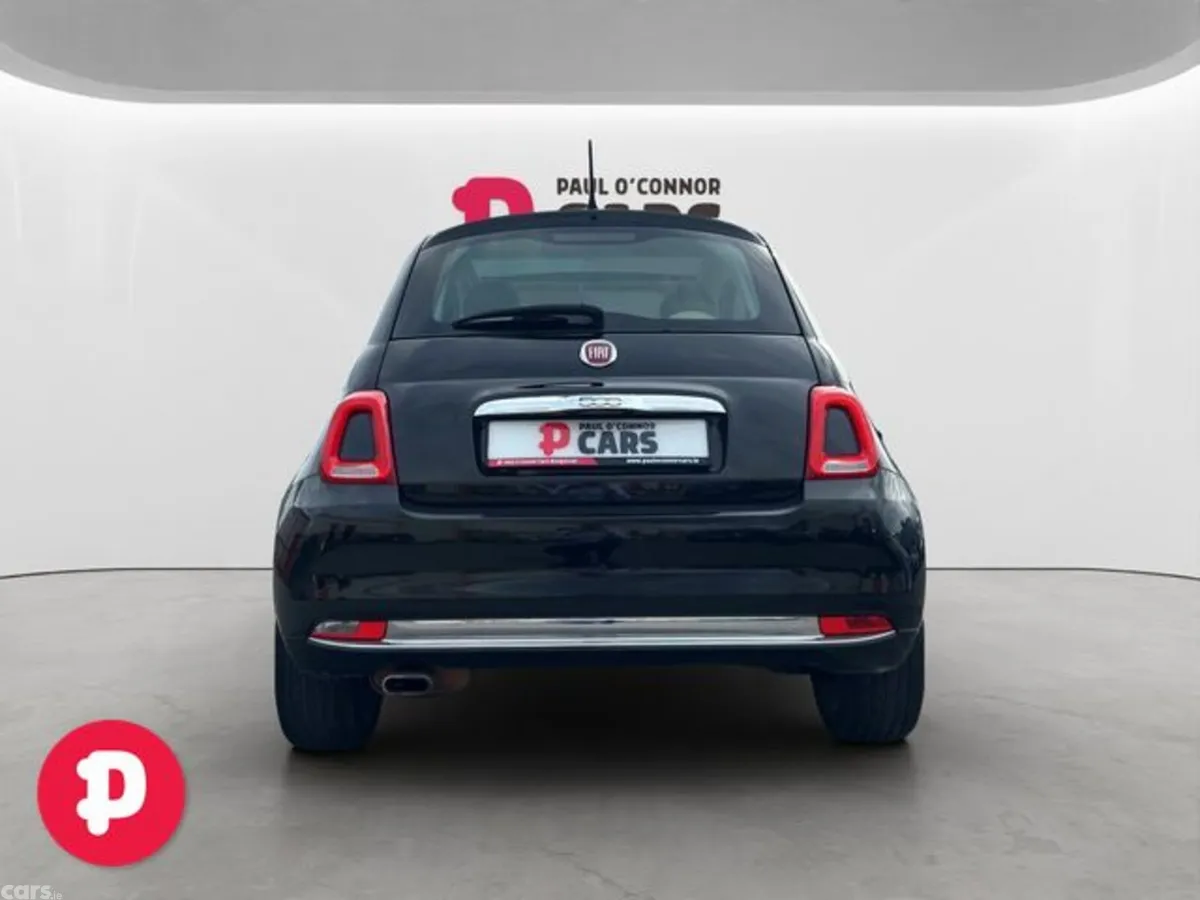 Fiat 500 Hatchback, Petrol, 2017, Black