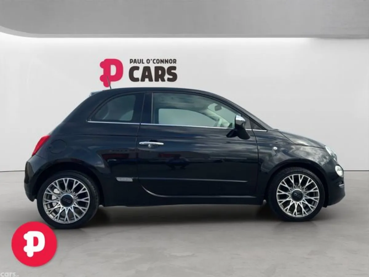 Fiat 500 Hatchback, Petrol, 2017, Black