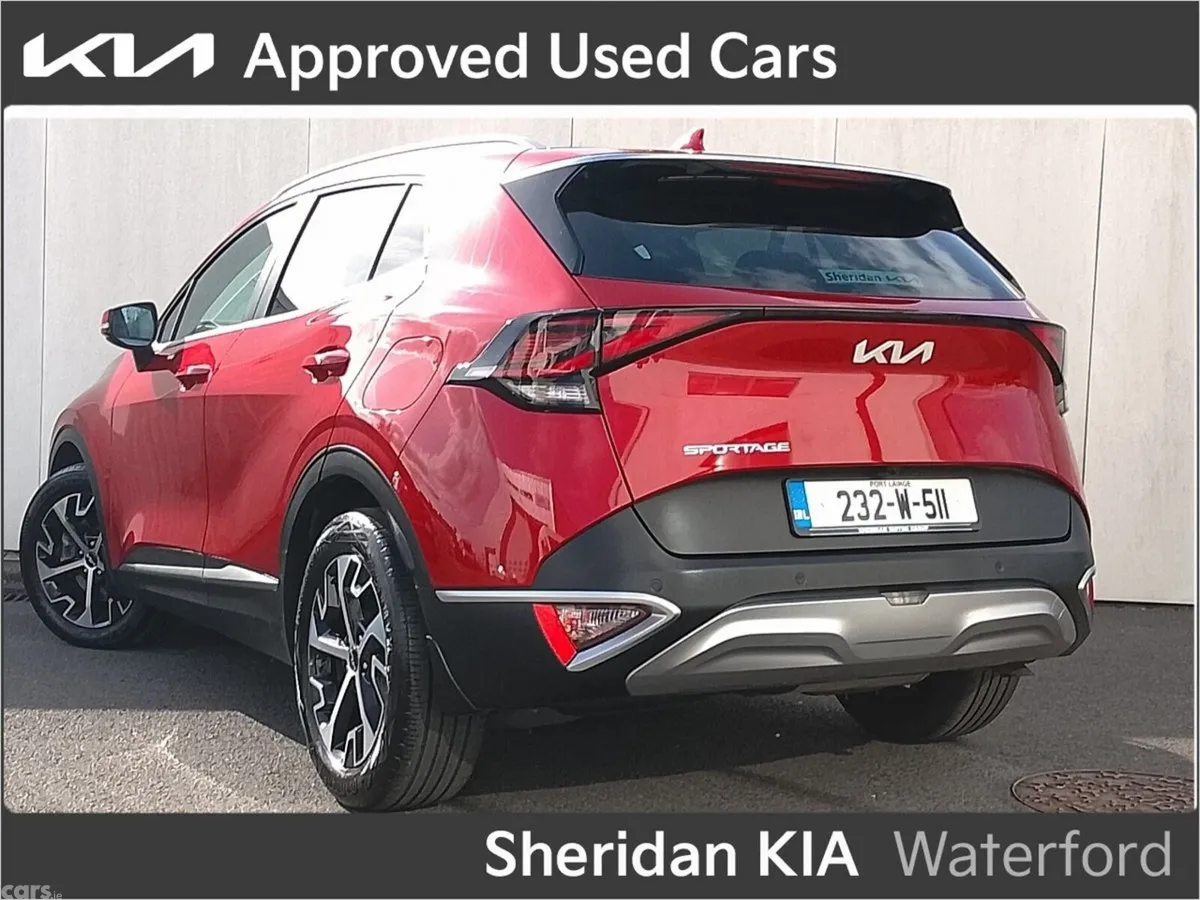 Kia Sportage SUV, Diesel Hybrid, 2023, Red