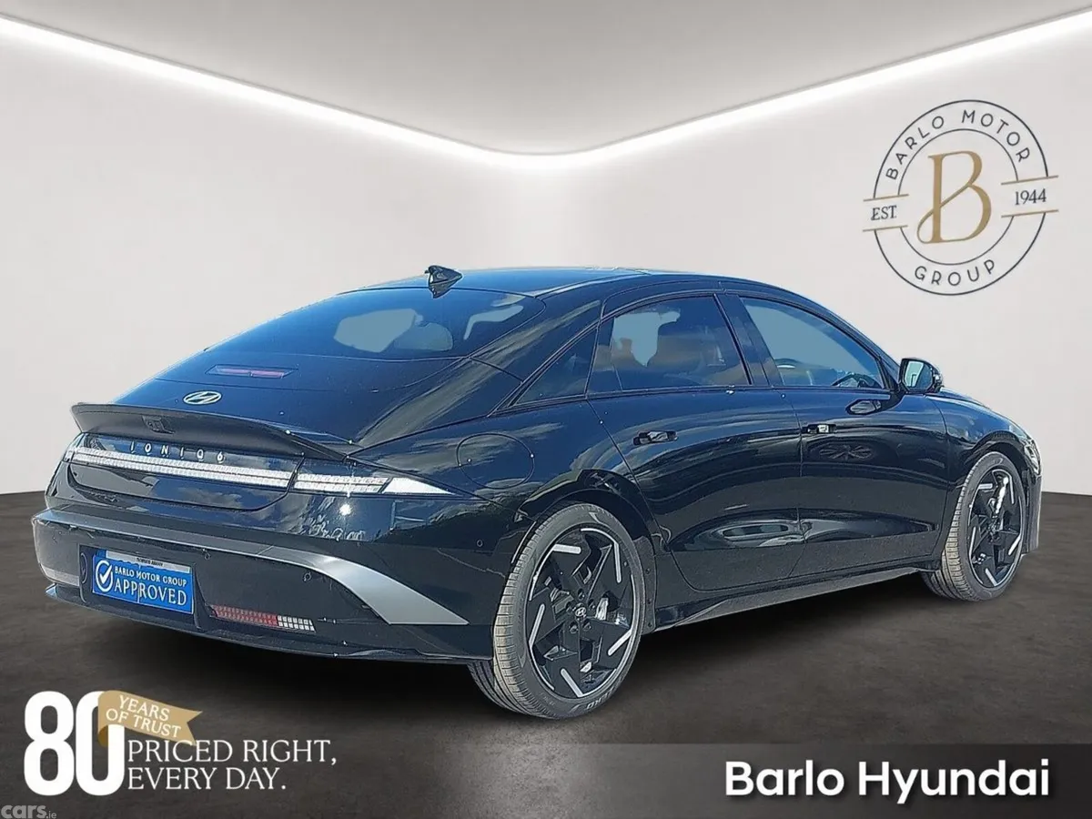 Hyundai IONIQ 6 Saloon, Electric, 2026, Black