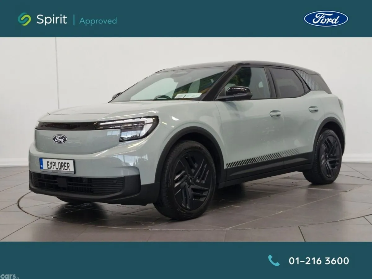 Ford Explorer SUV, Electric, 2027, Grey