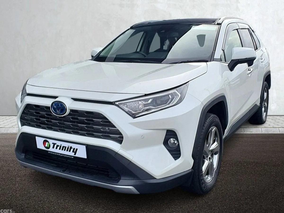 Toyota RAV4 SUV, Petrol Hybrid, 2021, White