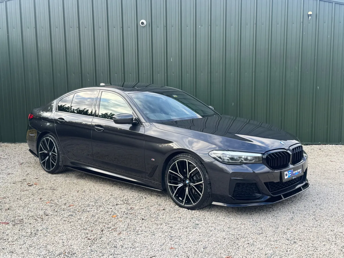 BMW 5-Series Saloon, Diesel, 2021, Black