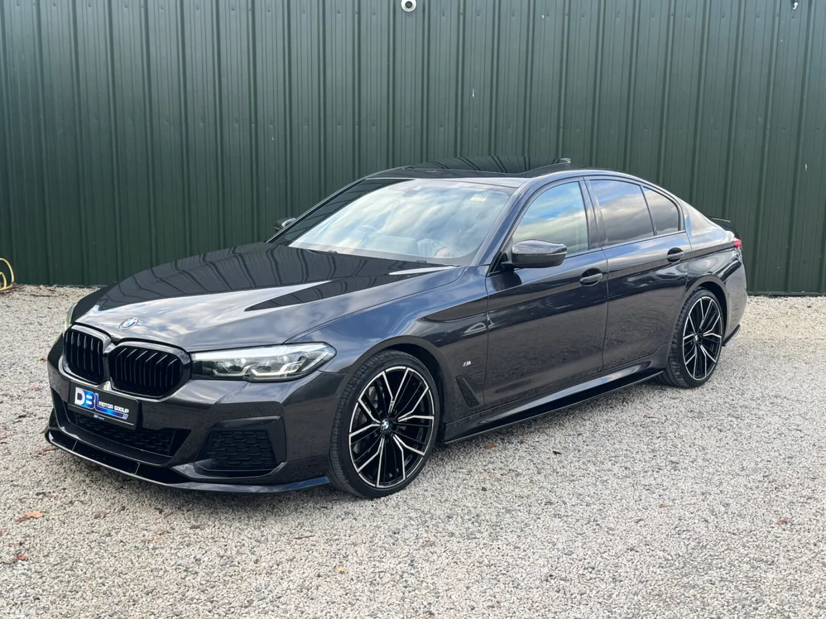 BMW 5-Series Saloon, Diesel, 2021, Black