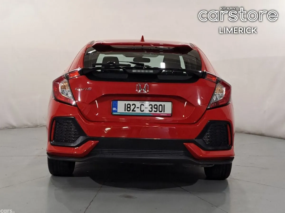 Honda Civic Hatchback, Petrol, 2018, Red