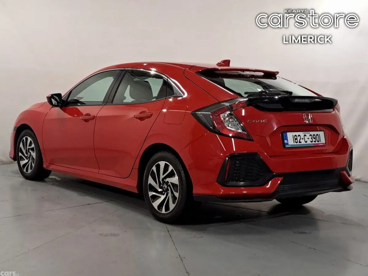Honda Civic Hatchback, Petrol, 2018, Red