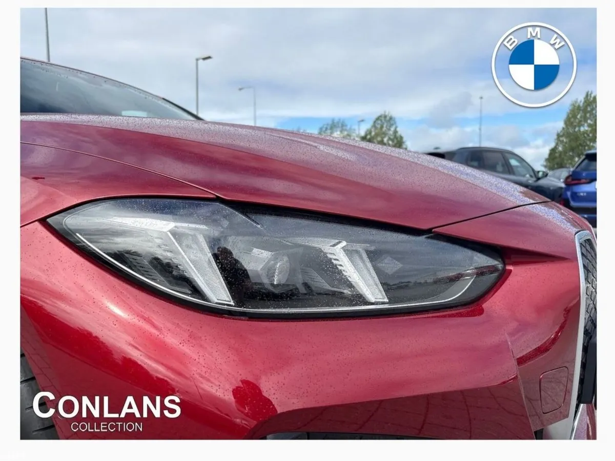 BMW i4 Saloon, Electric, 2026, Red