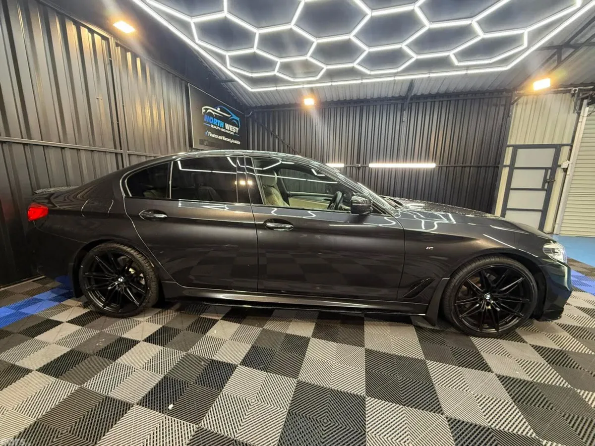 BMW 5-Series Saloon, Diesel, 2018, Grey