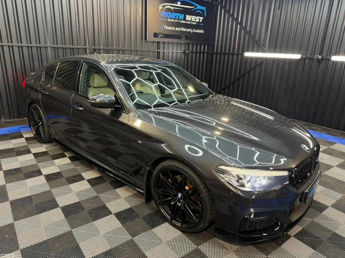 BMW 5-Series Saloon, Diesel, 2018, Grey
