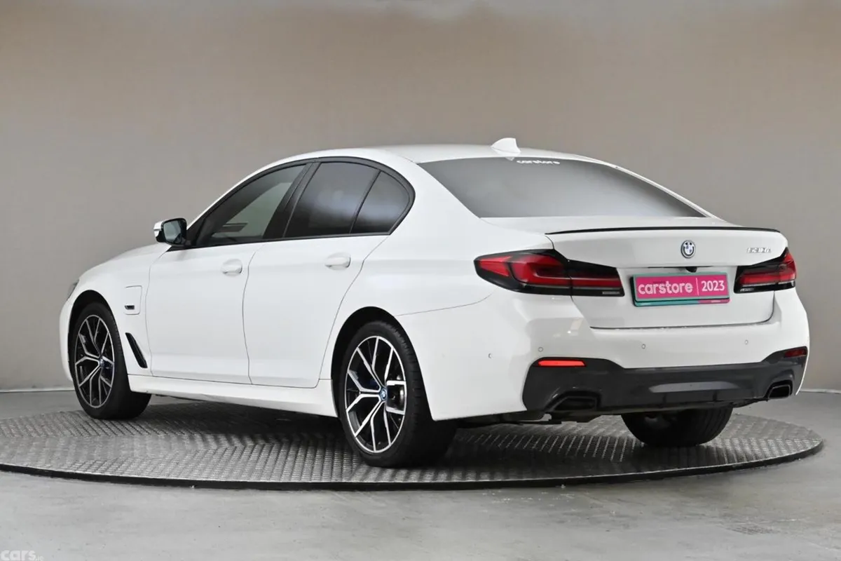 BMW 5-Series Saloon, Petrol Plug-in Hybrid, 2023, White