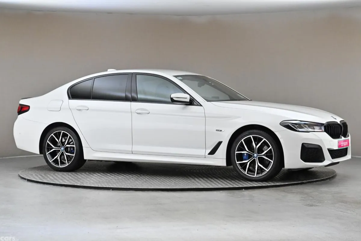 BMW 5-Series Saloon, Petrol Plug-in Hybrid, 2023, White