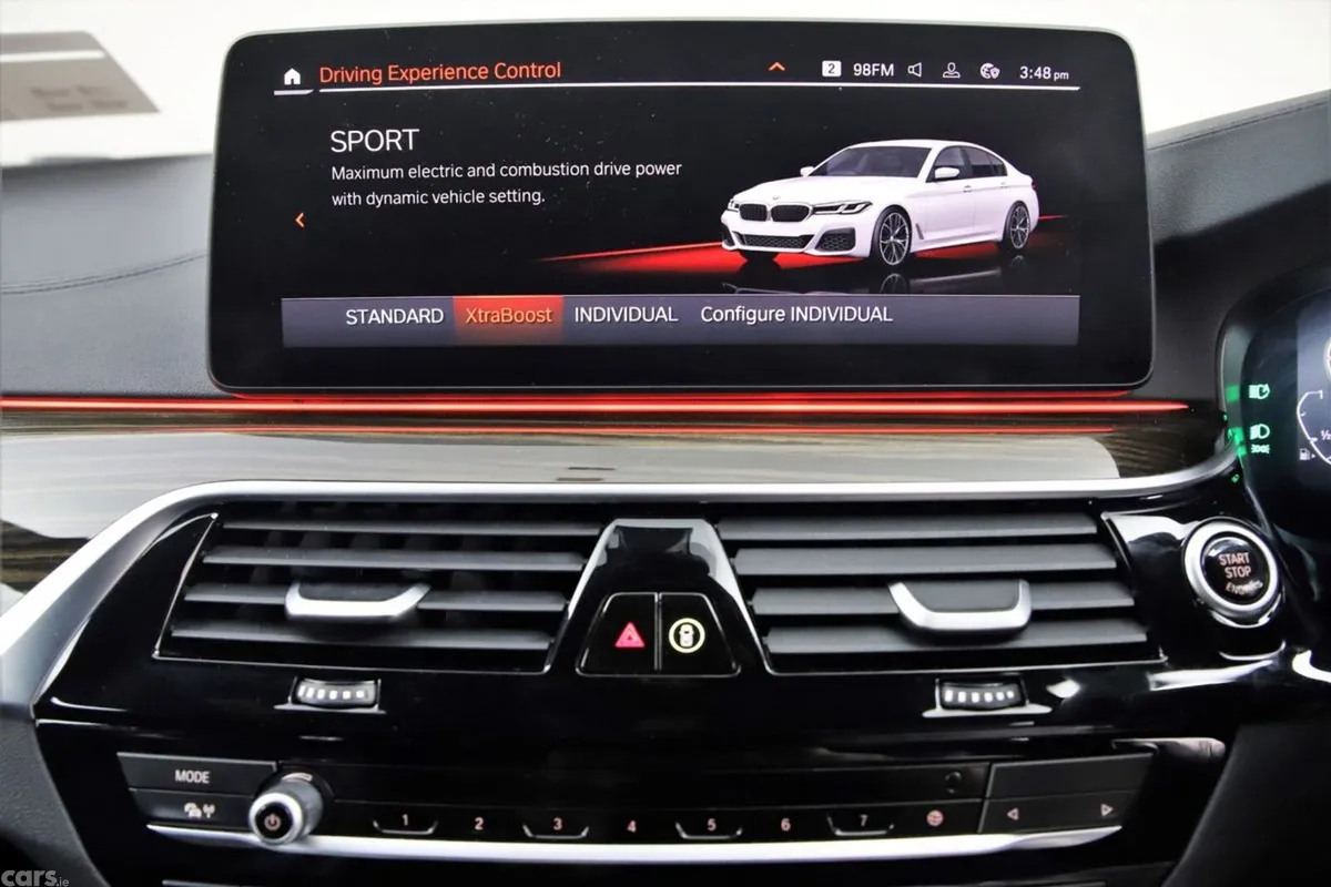 BMW 5-Series Saloon, Petrol Plug-in Hybrid, 2023, White