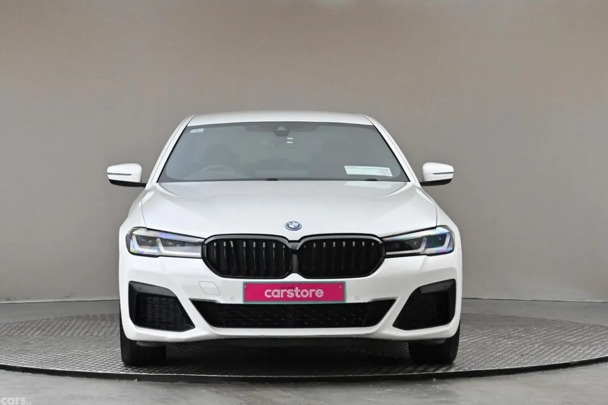 BMW 5-Series Saloon, Petrol Plug-in Hybrid, 2023, White