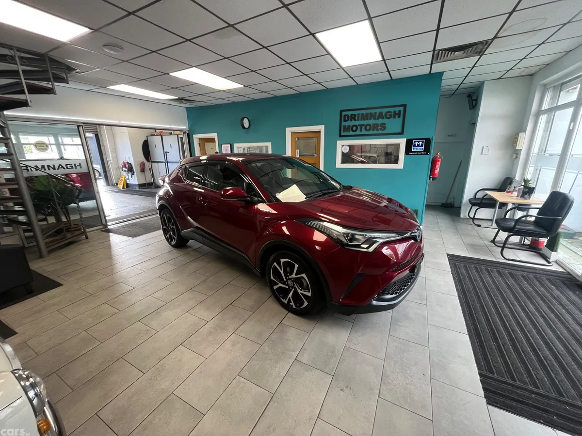 Toyota C-HR Hatchback, Petrol Hybrid, 2019, Red