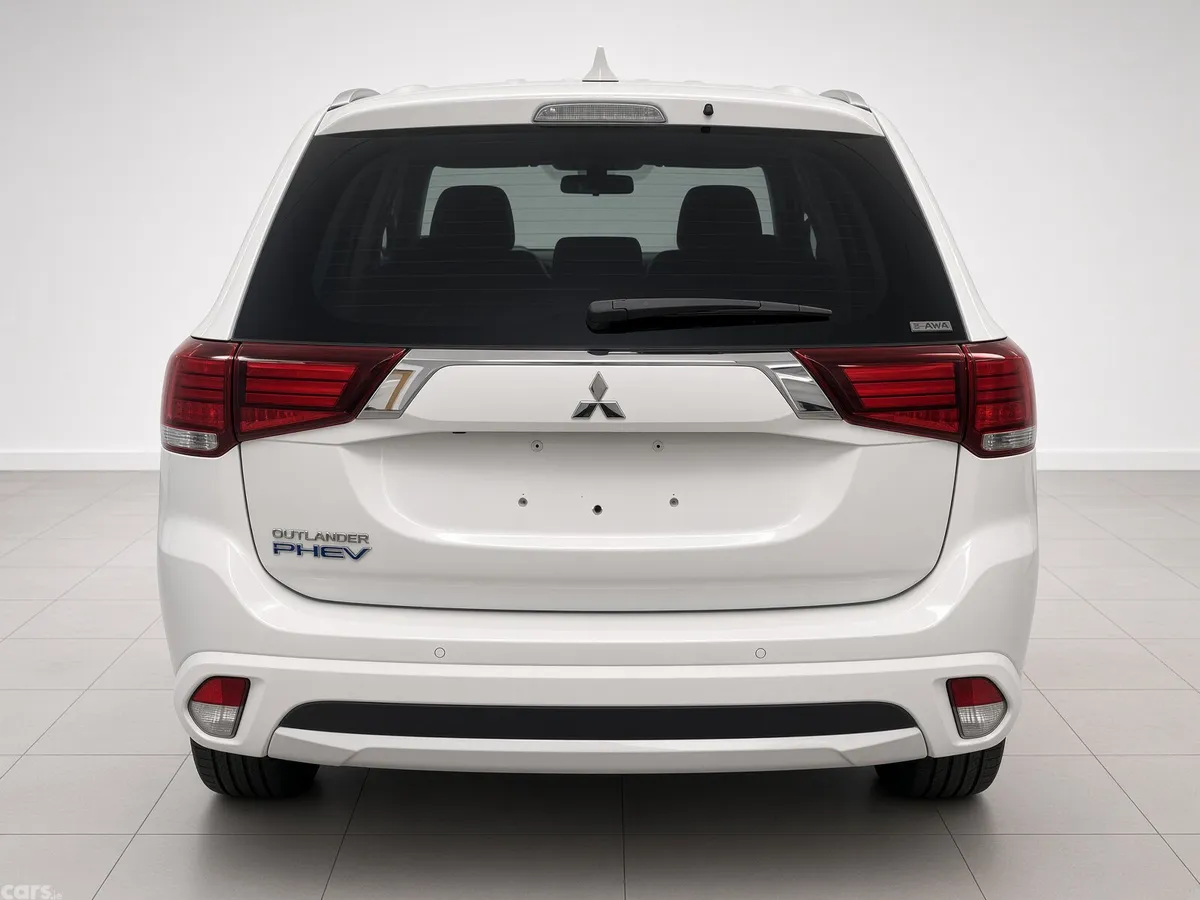 Mitsubishi Outlander SUV, Petrol Plug-in Hybrid, 2017, White