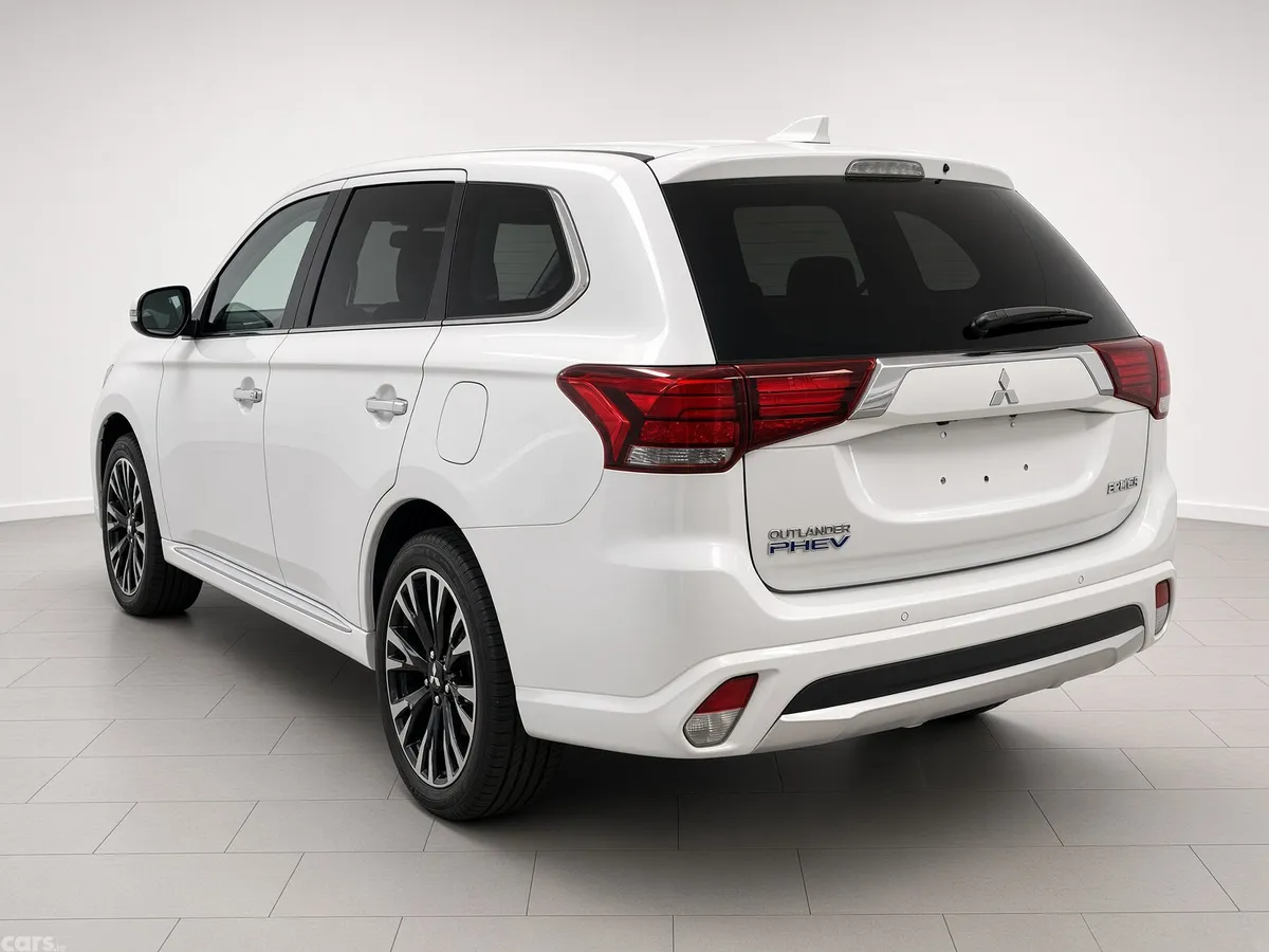 Mitsubishi Outlander SUV, Petrol Plug-in Hybrid, 2017, White